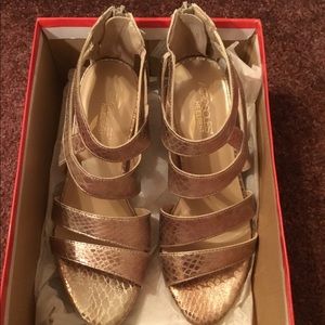 *New* Gold Heel Sandals